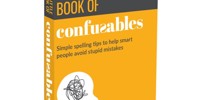 An image of the front cover of The Little Book of Confusables by Sarah Townsend